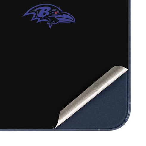 NFL Baltimore Ravens Black Performance Series Galaxy A36 5G Skin